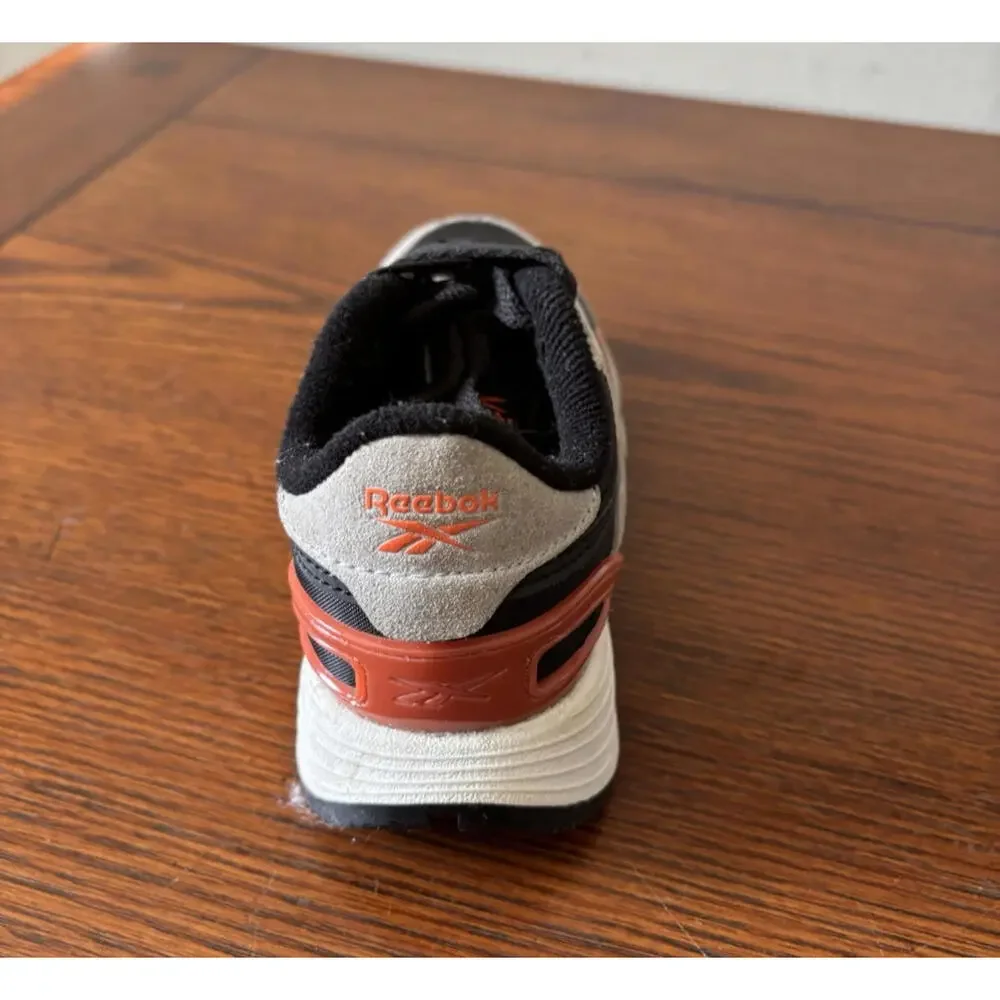 Reebok Youth Classic Tennis Shoe, Sneakers Black White Red Youth Size 11 - Picture 8 of 9